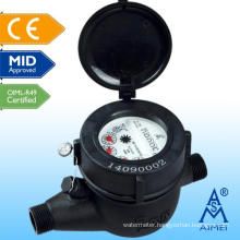MID Certificated Multi Jet Dry Type Plastic Water Meter